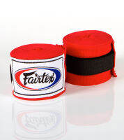 พันมือมวย ผ้าพันมือชกมวย แฟร์เท็กซ์ แม่ไม้มวยไทย สีแดง ออกกำลังกาย ฟิตเนส Fairtex HW2 Red Hand Wraps Muay Thai Kick Boxing Fitness MMA Martial Arts Inner Gloves