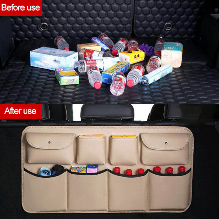 pu-leather-car-storage-bag-large-capacity-net-storage-bag-car-organizer-rear-seat-back-pocket-auto-trunk-stowing-tidying