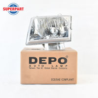 ไฟหน้า FIGHTER ปี 03-05 DEPO เสื้อ(L) (216-1146L-RD-E) (ราคาต่อ 1 ชิ้น)