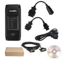 VCADS Pro 2.40สำหรับรถบรรทุกวอลโวเครื่องวิเคราะห์หลายภาษา