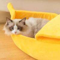 ?ที่นอนน้องแมว รังสัตว์เลี้ยง Pet Fur Bed พร้อมส่ง