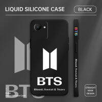 Diorcase เคสสำหรับ Realme C30S แฟชั่นยอดนิยมเกาหลีใต้ K-POP (BTS) เคสป้องกันแบบน้ำลายขอบสี่เหลี่ยมโลโก้มือถือเคสคลุมทั้งหมดปลอกซิลิโคน