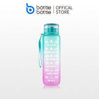 BOTTLE BOTTLE 32oz ขวดน้ําสร้างแรงบันดาลใจพร้อมเครื่องหมายบอกเวลา, ป้องกันการรั่วซึม, สําหรับโรงยิมสํานักงานวิ่งกีฬากลางแจ้ง, ปลอดสาร BPA