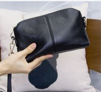 First layer cowhide ladies clutch leather clutch