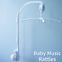 Baby Music Rattles Toy Newborn Crib Decor 35 Songs Music Box Rotary Rattles cket Set Rattle Toys for Newborn Baby Toys Gift