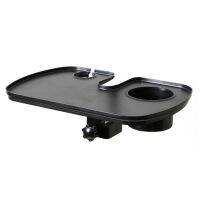 Plastic Microphone Stand Tray Stage Concert Performance Vocal Guitar Accessory with Drink Holder Microphone Holder