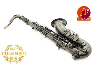 แซกโซโฟน Saxophone Tenor Coleman CLC-552T Matt Black Nickel