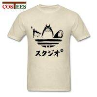 เสื้อยืดแขนสั้นลําลอง คอกลม ผ้าฝ้าย 100% พิมพ์ลายการ์ตูน Tokitind Totoro Spirited Away No Faceless ทรงหลวม แฟชั่นสําหรับ