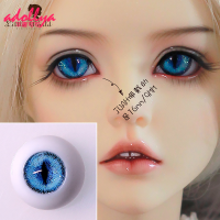 Adollya อุปกรณ์เสริมตุ๊กตา BJD ลูกตา3D Beastly นักเรียน1คู่10Mm 12Mm 14Mm 16Mm 18Mm Mata 112 18 16 14 13ตุ๊กตา BJD S