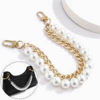 【CW】 Fashion Large Chains Accessories Handbags Silver/Gold Metal Handbag Hand