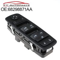 สวิตช์หน้าต่างหลักพลังงานไฟฟ้าด้านคนขับสำหรับ Chrysler Town Country 2012-2016 Dodge Grand Caravan 2012-2019 68298871AA ใหม่รับประกันเดิมสามปี