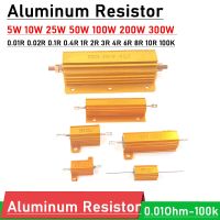 【CW】♣❅♂  10W 25W 50W 100W Metal Resistor 0.01R 0.1R 1R 2R 4R 8R 10R 100K ohm Aluminum shell F/ POWER Amplifier test dummy Load