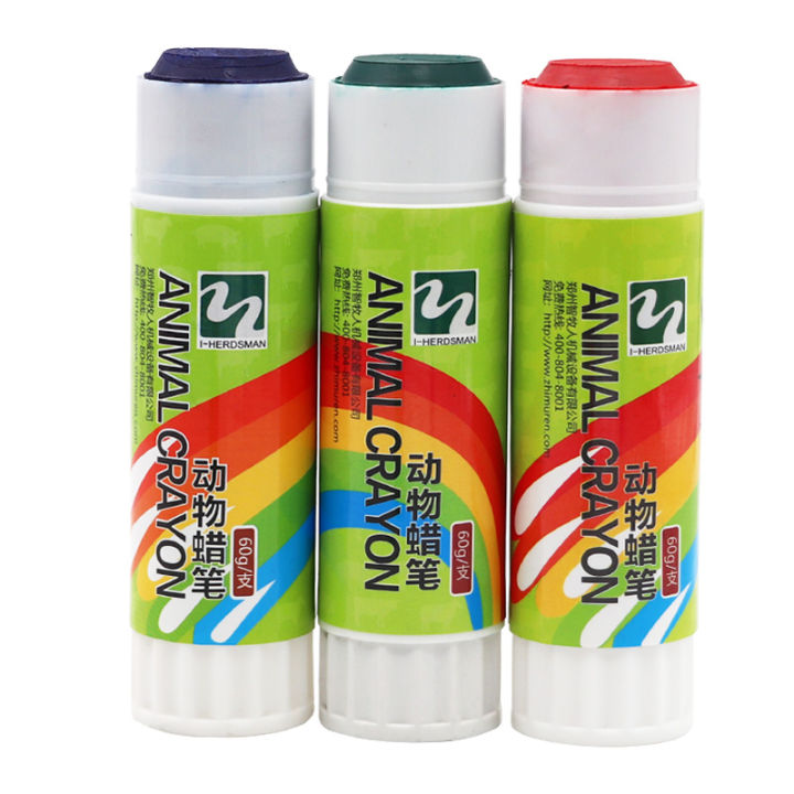 1pcs-หมู-marker-crayon-หมู-marker-ปากกาวัวและแกะ-marker-crayon-farming-mark-crayon-สีล้างทำความสะอาดได้สีแดงสีฟ้าสีเขียว