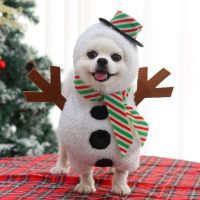 เสื้อผ้าตุ๊กตาหิมะชุดแฟนซีสุนัขเสื้อผ้าสำหรับวันคริสต์มาส,เสื้อโค้ทสุนัขขนาดเล็กและขนาดกลางชิวาวา
