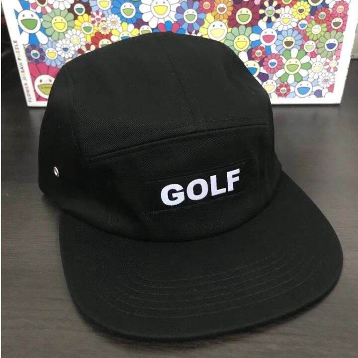 GOLF WANG hat Tyler the creator SOLID GOLF CAMP Board Cap black cap