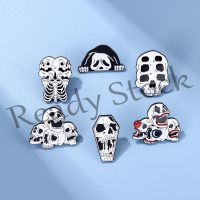 【hot sale】 ☊♀ B36 Punk Funny Skeleton Enamel Pins Brooches Skull Brooch Organs Bone Pin Lapel Badges Jewelry Accessories Gifts