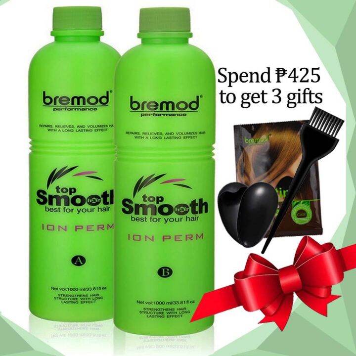 Bremod Hair Rebonding Set Straight Smooth Silky Original / Milk 2IN1 (A ...