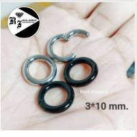 จิวห่วงไร้รอยต่อ(Segment ring ) หนา  2 และ 3 mm(ราคา 1 ข้าง)(stainless steel316l)