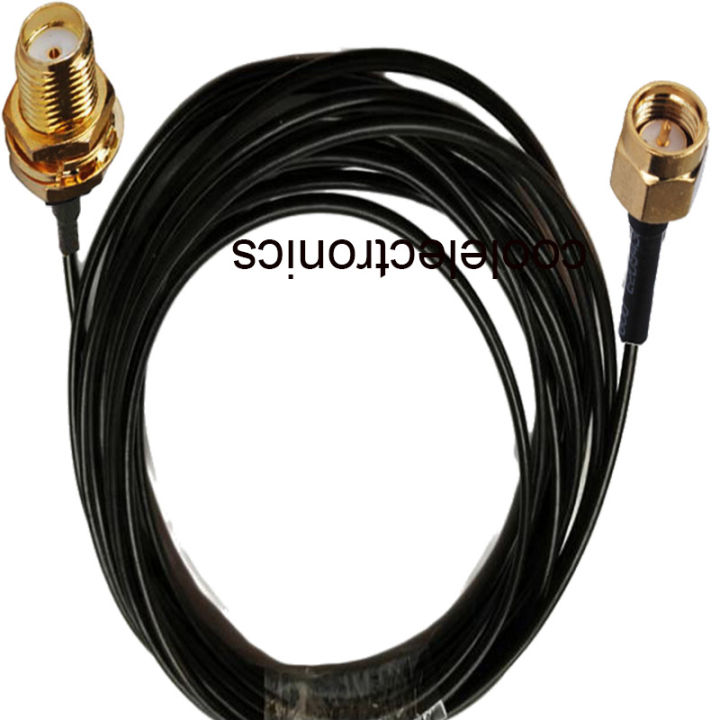 RG174 SMA Male to SMA Female Connector RF Jumper Extension Pigtail WIFI Cable 50ohm 50cm 1/2/3/5/10/15/20/30m