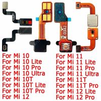 สําหรับ Xiaomi Mi 11 Lite 11T 12 Pro 10 Ultra 10T 5G อะไหล่ซ่อม FlashLight Flex Cable เปลี่ยนระยะความใกล้ชิด