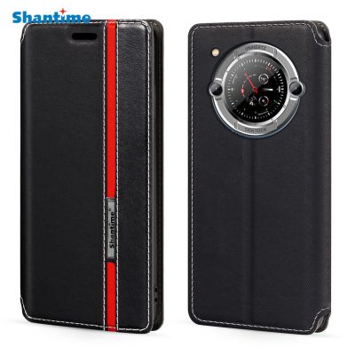 For Unihertz TickTock-E Case Fashion Multicolor Magnetic Closure Leather Flip Case Cover with Card Holder 6.52 inches Car Mounts