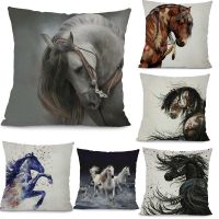 【CW】﹍  Printing Cushion Cover Animals Pillowcase Office Waist