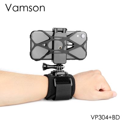 Vamson สายรัดข้อมือแขนการหมุน360องศาสำหรับ Gopro Hero 10 9 8 7อุปกรณ์เสริมสำหรับกล้อง13