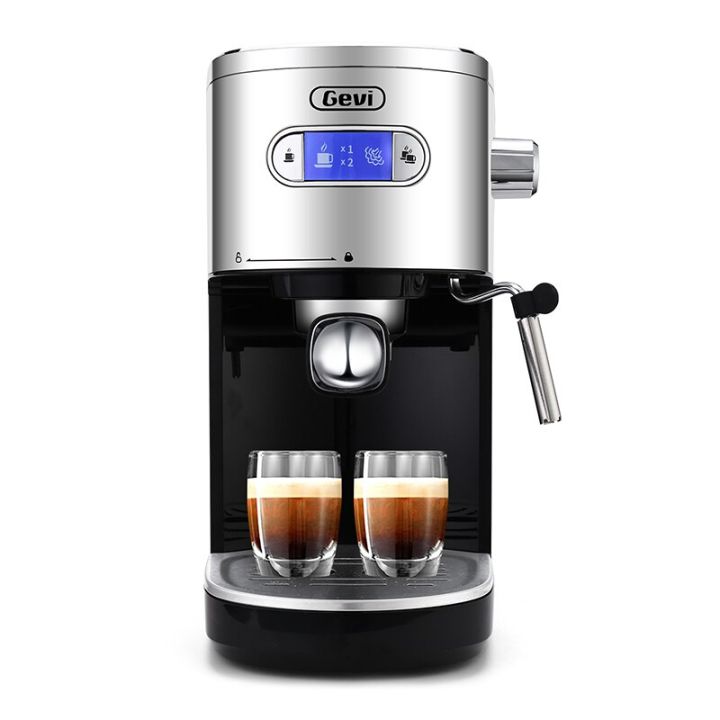 Gevi Espresso Machine 20 Bar Fast Heating Coffee Maker With Foaming