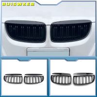 Gloss Black Car Front Bumper Grilles For BMW E90 E91 3 Series 323I 328I 335I 330I 325I 05-08 ABS Grille Racing Grill Accessories