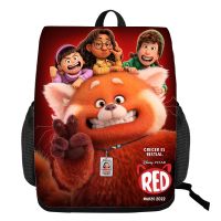 【Hot Sale】 Cross-border new product turning red Youth Metamorphosis animation peripheral student schoolbag creative waterproof backpack