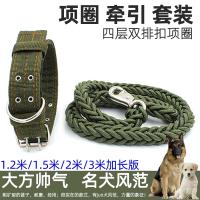 Dog chain medium and large dog pet tractioncollar golden retriever German shepherd walking doglengthened dogtied dog rope