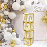 （A Decent） Gold Transparent Name BalloonLetter Birthday Party GenderBaptism Decoration1 St Birthday Baby Shower Decor