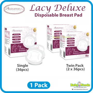 Autumnz Lacy Deluxe Disposable Breastpads