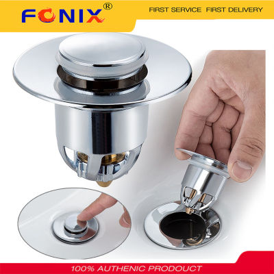 FONIX สากลอ่างล้างจานเสียบท่อระบายน้ำอ่าง Pop Up กรองห้องอาบน้ำฝักบัวป้องกันการอุดตันตีกลับจับอ่างล้างหน้าน้ำกันชนปกครัว