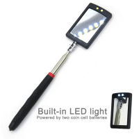 Auto LED Light Extendible กระจกตรวจสอบรถแชสซีดูกระจก Endoscope ปรับ360องศาหมุนดูรถเครื่องมือ