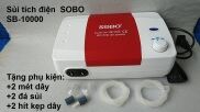 Tặng phụ kiện Máy sủi khí oxy tích điện SOBO SB-10000 dùng cho hồ cá.