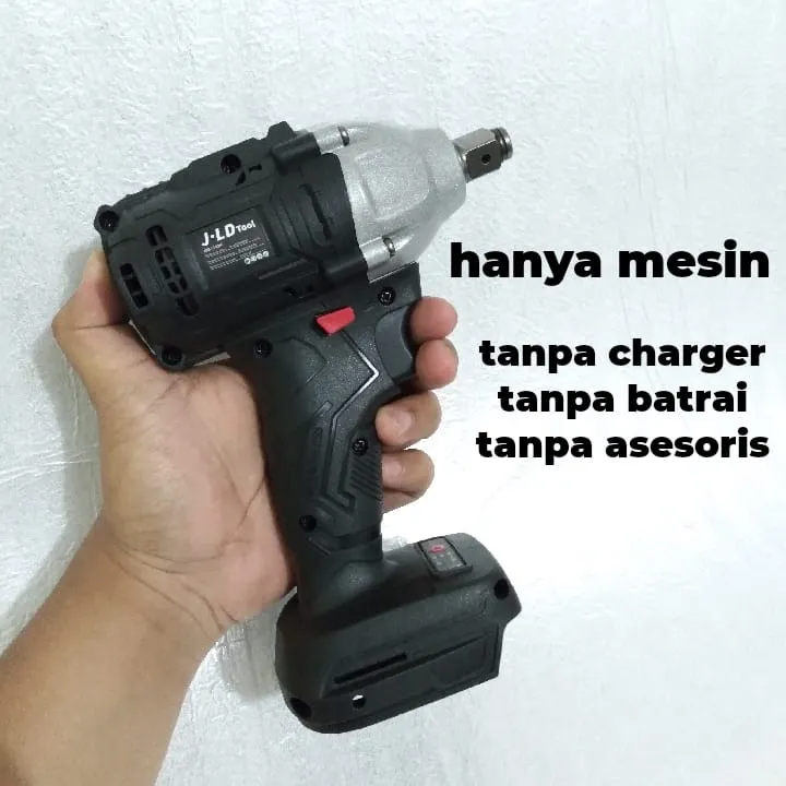 impact wrench JLD 48s unit only bisa pakai batrai 20v Ryu, kamolee