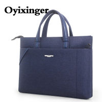 OYIXINGER Uni Business Document Briefcase For 14.1" Laptop Messenger Handbag Mens Travel Bag Women Handbag Meeting Bags 2022