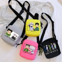 【ACD】   Anime Hunter X Hunter Gon Freecss Killua Messenger Bag Mini Canvas Shoulder Bags Casual Street Zipper Purses กระเป๋าถือ Crossbodys