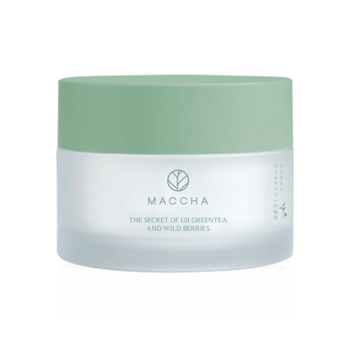 maccha-glow-boosting-moisturizer-cream-50g-ครีมบำรุงผิวตอนกลางคืน-สูตรเข้มข้น-จากมัทฉะ-ลดล้้างสต๊อค