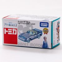 Tommy Domeca Disney โมเดลรถโลหะผสม Tomica ของเล่นผู้หญิงหิมะและน้ำแข็งผจญภัย2 Car140283แข่ง Aisha