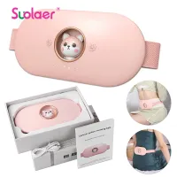 Menstrual Heating Pad Smart Warm Palace Belt Relief Waist Pain Relieve Vibrating Abdominal Massager Electric Waist Belt Device