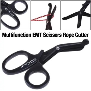 Emergency Response Shears, Stainless Steel Foldable Scissors Pliers,  Outdoor Camping Rescue Scissors Tools