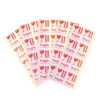 hedeguoji?40pcs Fragile Handle With Care 7*5cm Adhesive Shipping Warning Label Sticker