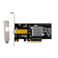 10000M 10Gbps Pcie Lan การ์ด PCI Express สล็อตอะแดปเตอร์เครือข่าย10G Gigabit พร้อมชิปเซ็ต In 82599