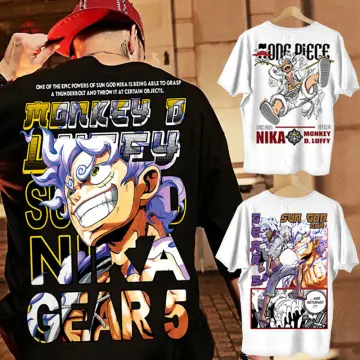 One Piece T-Shirts - One Piece T-Shirt Luffy Gear Fourth GTA 4