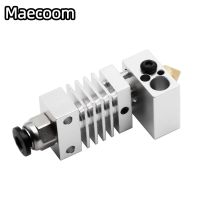 【Big-Sales】 cwaozi Hotend Extruder Kit V6ทางไกล Extrusion 12V/24V 50W J-Head Heat Break Throat 1.75มม. สำหรับ Ender 3 CR10 CR-10S เครื่องพิมพ์