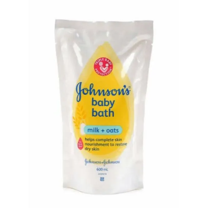 Johnson's baby bath Milk + Oats 600ml Lazada PH