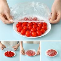 100PCS Reusable Durable Food Storage Covers for Bowls Elastic Plate Silicone Lid Covers Vacuum Bags For Kitchen Food Fresh Seal