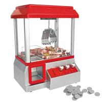 Mini Claw Machine Arcade Mini Toy Grabber Machine for Kids Toy Grabber Machine with Sound And 24 Game Coins Claw Toy Grabber Machine for Children And Parties amiable